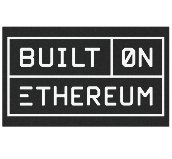 Built on Ethereum Car Magnets