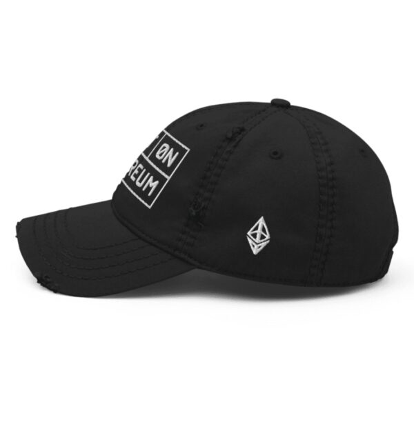 Built on Ethereum Distressed Dad Hat