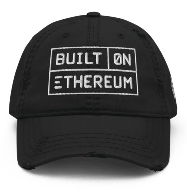 Built on Ethereum Distressed Dad Hat