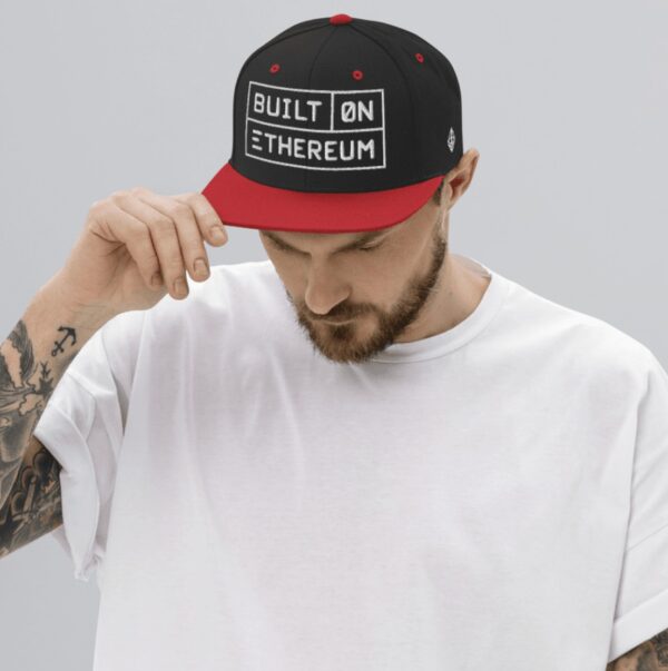 Built on Ethereum Snapback Hat