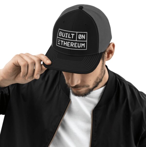 Built on Ethereum Snapback Trucker Cap