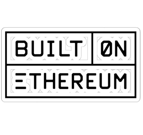 Built on Ethereum Stickers